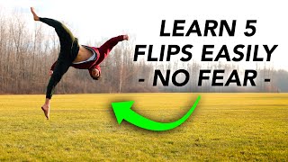 Learn 5 Easy Flips ASAP  How to Do Without Just Sending [upl. by Mera]