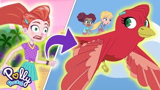 Polly Pocket Adventures in Sparkle Cove Ep 1  Lilas NEW Power  Return to Sparkle Cove Part 1 [upl. by Ahseniuq]