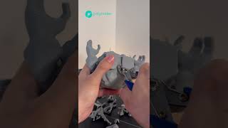 Graveler turns  pokemon filament polymaker 3dprinterfilament toys 3dprinting pokemongo [upl. by Beitch571]