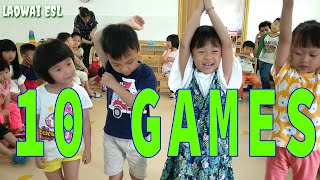 10 ESL games  simple activities kindergarten [upl. by Diao]