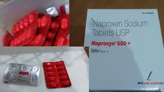 Naprosyn 500 tablet review  Naproxen tablet  naprosyn 500 tablet in hindi [upl. by Lambard339]