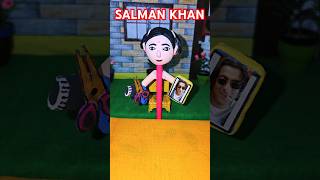 Anaya ne papa ko Salman khan banaya clayart funny comedy shorts viralshorts viral trending [upl. by Llerad]