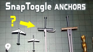 Snaptoggle Toggle Bolts For Drywall and Plaster  Review  Shear Test [upl. by Olpe635]