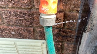 Simple fix  garden hose pipe tap connector repair [upl. by Reginald]