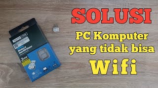 Alat untuk PC Komputer yang tidak bisa Wifi  Wifi Adapter Totolink N150USM [upl. by Karen]