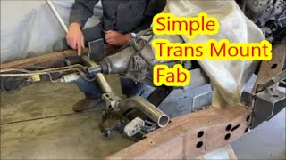 How do you build a Trans Mount quotForustquot 51 Chevy Truck Transmission Mount [upl. by Ahaelam700]