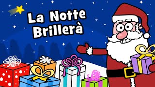 Coniglietto di Natale La Notte Brillerà  Canzone di Natale  Evviva Canzoni Per Bambini [upl. by Edouard516]