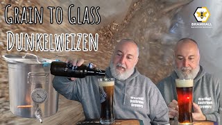 Dunkelweizen Homebrew Grain to Glass did it taste good [upl. by Anasxor]