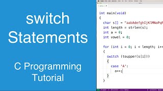 Nested switch Statements  C Programming [upl. by Droflim]