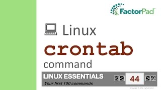 Linux crontab command summary with examples [upl. by Fronia]