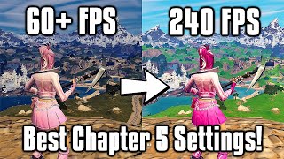 Fortnite Chapter 5 Settings Guide  FPS Boost Colorblind Modes amp More [upl. by Hanako]