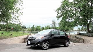 2012 Toyota Yaris SE Review [upl. by Nazay825]