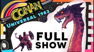 Conan Sword amp Sorcery Spectacular  Universal Studios 1984  UPSCALED HOME MOVIE [upl. by Cyrus]