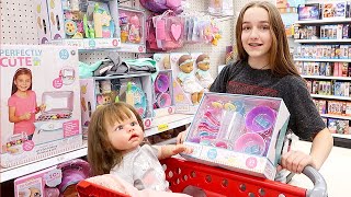 Shopping with My Reborn Toddler Her First Outing and Shopping Haul [upl. by Demahum725]