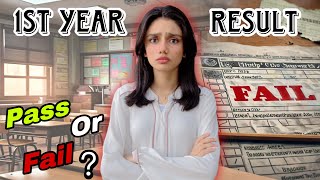 Mera 1st Year Ka Result Aa Gaya  Kitne Number Aye  Live Reaction [upl. by Uke143]