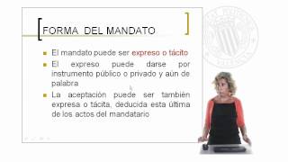 El contrato de mandato  68128  UPV [upl. by Hennebery]