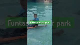 shortsfuntasia water park varansiNeha ankur vlogs [upl. by Arahsat622]