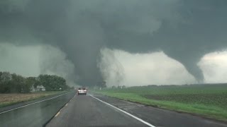 6162014 Pilger NE Twin Tornadoes  Laubach [upl. by Euqcaj]