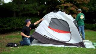 How to set up a 4 man tent [upl. by Herminia]