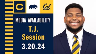 Cal Football Spring Football TJ Session Media Availability 32024 [upl. by Riabuz]