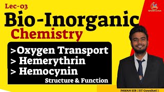 Structure amp Functions of Hemerythrin  Hemocyanin Oxygen Transport System in Bioinorganic Chemistry [upl. by Ashton650]