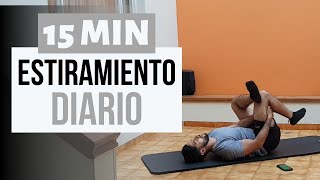 15 min Estiramiento FULL BODY  Rutina diaria FLEXIBILIDAD MOVILIDAD ARTICULAR y ALIVIAR DOLOR [upl. by Eiznek]