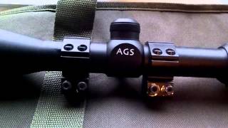 AGS Cobalt 39x40 mildot scope [upl. by Cornie757]