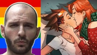 ¡LA POLÉMICA DE TRACER Y SU ORIENTACIÓN SEXUAL  Sasel  Overwatch  Español  Blizzard  LGBT [upl. by Egroej]