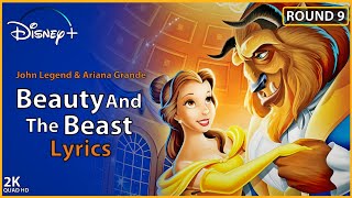 John Legend amp Ariana GrandequotBeauty And The BeastquotOfficial Lyrics Videoquot HD Video Songquot1991 2017quot🎵 [upl. by Tybald]