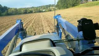 New holland workmaster 75 Brillion 10 culi mulcher packer [upl. by Novahs]