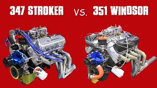 347 STROKER vs JUNKYARD 351WSBF DYNO DUEL [upl. by Haridan304]