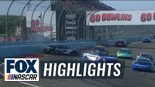 NASCAR Cup Series Go Bowling At The Glen Highlights [upl. by Culver]