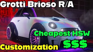 Grotti Brioso RA Customization and Review CHEAPEST HSW GTA online [upl. by Aneeram347]