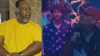 Dad Reacts to Lil Dicky  Freaky Friday feat Chris Brown Official Music Video [upl. by Ycnej]