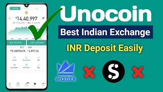 UnoCoin Indian Exchange  Easy Deposit amp Withdraw INR  Best Indian exchange for crypto [upl. by Shaylyn]