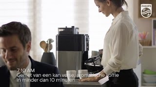 Philips Grind amp Brew Koffiezetapparaat  HD7766 [upl. by Farmann728]