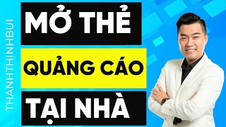 Cách mở thẻ ngân hàng chạy quảng cáo online tại nhà miễn phí [upl. by Arrol]