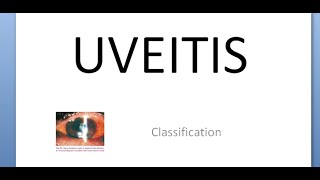 Ophthalmology 159 a Uveal Tract Anatomy Uvea Uveitis Classification eye What is classify parts [upl. by Draw]