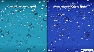 Superior air release in Nerpa Polymers Casting Epoxy [upl. by Naniac]