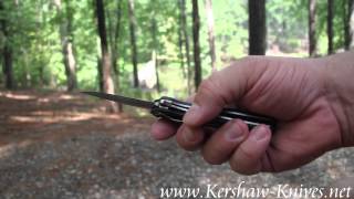 Kershaw Drone Knife 1960  Video Demo [upl. by Eelorac]