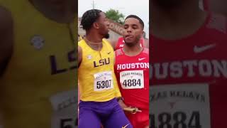 Throwback LSU Stares Down Houston At Texas Relays [upl. by Beckman]