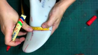 How to make shoesMaking a shoetutorial classic pump shoes [upl. by Panayiotis71]