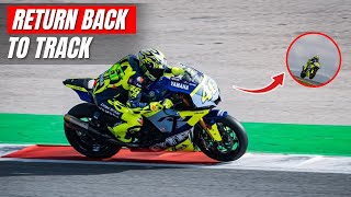 Valentino Rossi COMEBACK to Track  Ride Of Legends [upl. by Pihc]