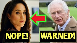 FURIOUS Royal Family WARNS Meghan Markle Sternly After Shocking Announcement By The Duchess [upl. by Eenahc]