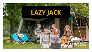 Campooz tenttrailer Lazy Jack  de vouwwagen voor 2 tot 6 personen [upl. by Adella]