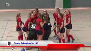 12Spiel DM Halle weibliche Jugend B ESV München vs Düsseldorfer HC 25022017 [upl. by Gschu]