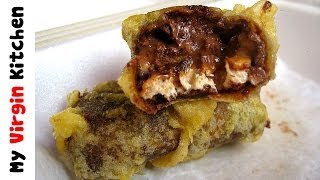 DEEP FRIED MARS BARS  RECIPE [upl. by Essyla309]