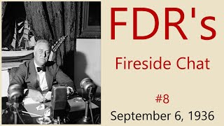 FDRs Fireside Chat 8 Drought Farmers amp Laborers [upl. by Doy]