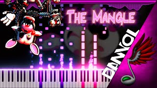 FNAF Groundbreaking  The Mangle Piano Tutorial [upl. by Atilamrac189]