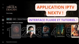 Présentation dune Application IPTV Magnifique  Interface et Tutoriel [upl. by Pentha]